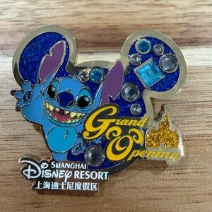 Shanghai Disney Resort Grand Opening 2016 Stitch Disney Pin